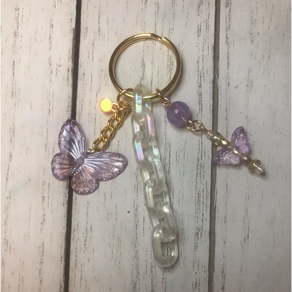 BOGO FOR 50% OFF! Butterfly, chain link, keychain | women and girls - Picture 6 of 6